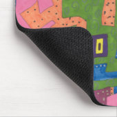 abstracte kunst "WildLife" Muismat (Hoek)