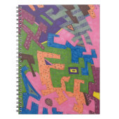 abstracte kunst "WildLife" Notitieboek (Voorkant)