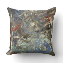 Abstracte Kunst Worpkussen