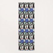 Abstracte Kunst Yoga Mat (Achterkant)