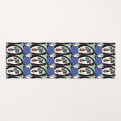 Abstracte Kunst Yoga Mat (Voorkant (horizontaal))