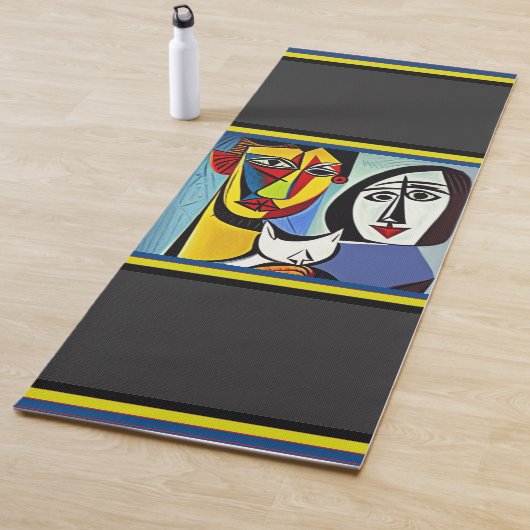 Abstracte Kunst Yoga Mat (In situ)