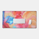 Abstracte Kunst ZACHT ALS STENEN bureaumat (Keyboard & Muis)