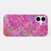 Abstracte kunst: Zomer Dromen iPhone 16 Hoesje (Achterkant horizontaal)