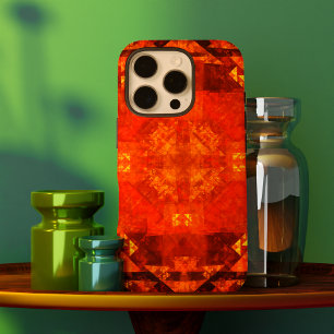 Abstracte kunst zonder grenzen iPhone 16 pro hoesje
