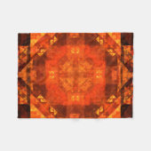 Abstracte kunst zonder grenzen fleece deken (Voorkant (Horizontaal))