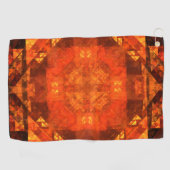 Abstracte kunst zonder grenzen golfhanddoek (Horizontaal)