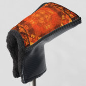 Abstracte kunst zonder grenzen golfheadcover (3/4 voorkant)