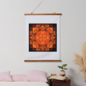 Abstracte kunst zonder grenzen hangend wandkleed (Slaapkamer)