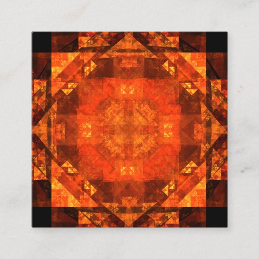 Abstracte kunst zonder grenzen informatiekaartje (Voorkant)