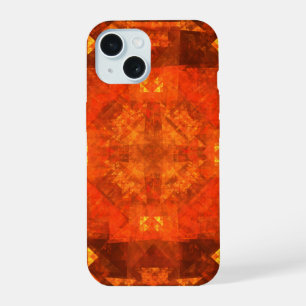 Abstracte kunst zonder grenzen iPhone 15 case