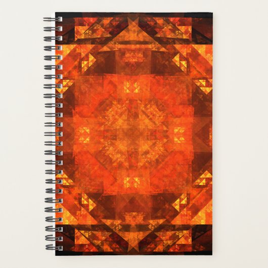 Abstracte kunst zonder grenzen planner (Voorkant)