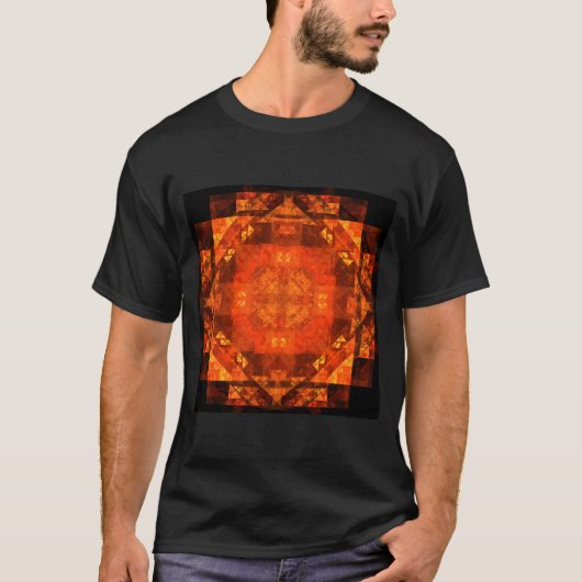 Abstracte kunst zonder grenzen t-shirt (Voorkant)