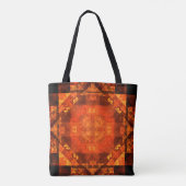 Abstracte kunst zonder grenzen tote bag (Achterkant)