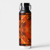 Abstracte kunst zonder grenzen waterfles (Voorkant)