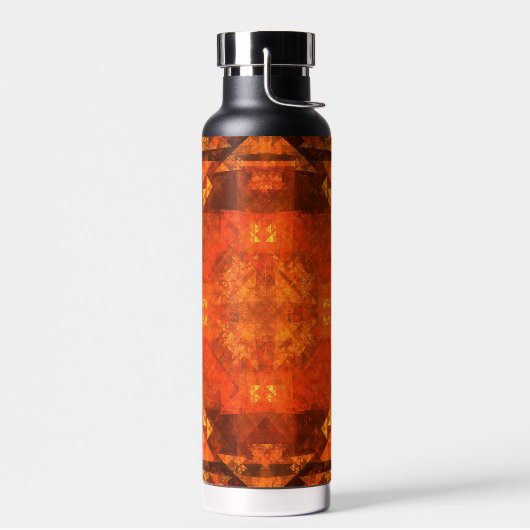 Abstracte kunst zonder grenzen waterfles (Links)