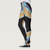 Abstracte kunst zorgt voor unieke Leggings (Links)