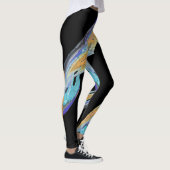 Abstracte kunst zorgt voor unieke Leggings (Rechts)