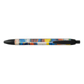 Abstracte Kunst Zwarte Inkt Pen (Achterkant)