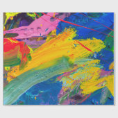 Abstracte kunstachtergrond. Met de hand geschilder Cadeaupapier (Vlak)