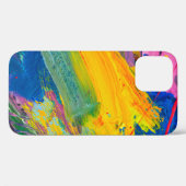 Abstracte kunstachtergrond. Met de hand geschilder Case-Mate iPhone Case (Achterkant (horizontaal))