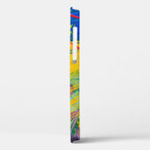 Abstracte kunstachtergrond. Met de hand geschilder Case-Mate iPhone Case (Achterkant / Links)