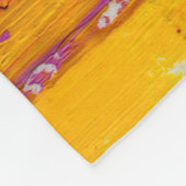 Abstracte kunstachtergrond. Moderne kunst. Meerkle Fleece Deken (Hoek)