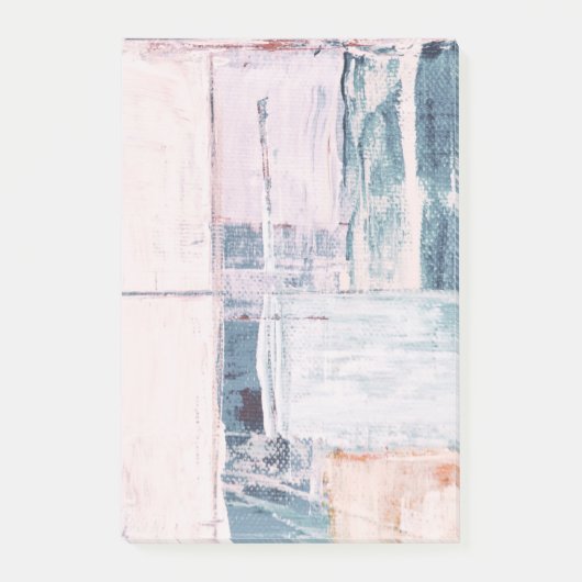 Abstracte kunstachtergrond School/Kantoor Post-it® Notes (Voorkant)