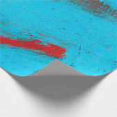 Abstracte Kunstachtergrond, verf, fijn, blauw, can Cadeaupapier (Hoek)