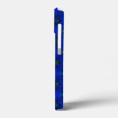 Abstracte kunstbloemen en sterren Case-Mate iPhone case (Achterkant / Links)