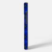 Abstracte kunstbloemen en sterren Case-Mate iPhone case (Achterkant / Links)