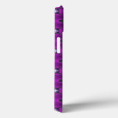 Abstracte kunstbloemen en sterren Case-Mate iPhone case (Achterkant / Rechts)