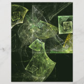 Abstracte kunstbrochure met twisted Balance Flyer (Voorkant)