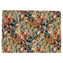 Abstracte kunstcadeau