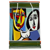 Abstracte Kunstcadeautas Medium Cadeauzakje (Voorkant)