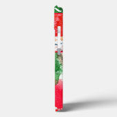 abstracte kunstcollage, gemengde media en waterver Case-Mate iPhone case (Achterkant / Links)