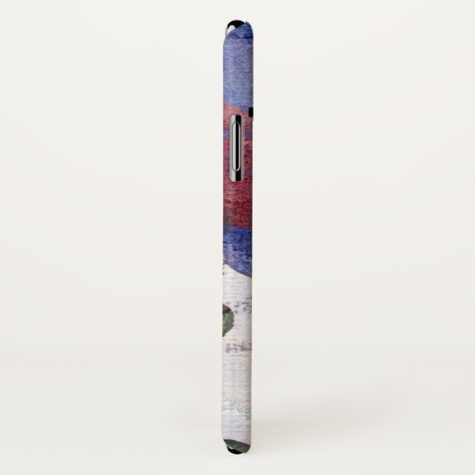 abstracte kunstcollage, gemengde media en waterver Case-Mate iPhone case (Achterkant / rechts)