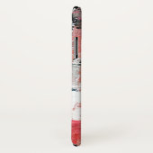 abstracte kunstcollage, gemengde media en waterver Case-Mate iPhone case (Achterkant / rechts)