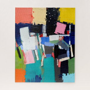 Abstracte Kunstcompositie Legpuzzel