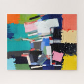 Abstracte Kunstcompositie  Legpuzzel (Horizontaal)