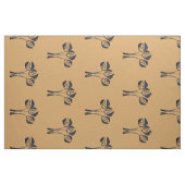 Abstracte kunstdeco-stijl Tulip Bouquet Stof (Fat Quarter)