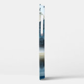 Abstracte kunstdecoratieve achtergrond. Bergen en Case-Mate iPhone Case (Achterkant / Links)