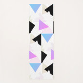 Abstracte kunstdriehoek Pyramid Pattern Yoga Mat (Voorkant)