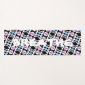 Abstracte kunstdriehoek Pyramide Breathe Yoga Mat (Voorkant (horizontaal))