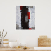 abstracte kunstdrukken voor 'Power Trip' Poster (Keuken)