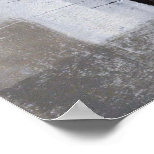 abstracte kunstdrukken voor 'Power Trip' Poster (Hoek)