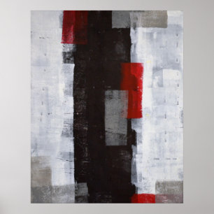 abstracte kunstdrukken voor 'Power Trip' Poster