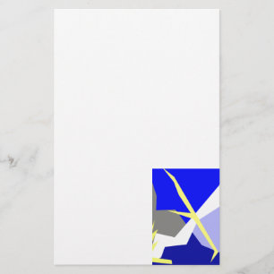 Abstracte kunstenergie briefpapier