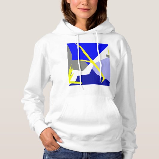 Abstracte kunstenergie hoodie (Voorkant)