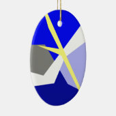 Abstracte kunstenergie keramisch ornament (Rechts)